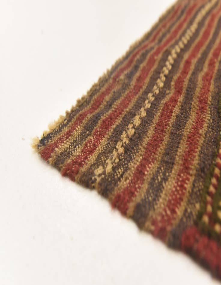 Detail image of  2' 10 x 4' 8  Hand Knotted Sumak Wool Rug