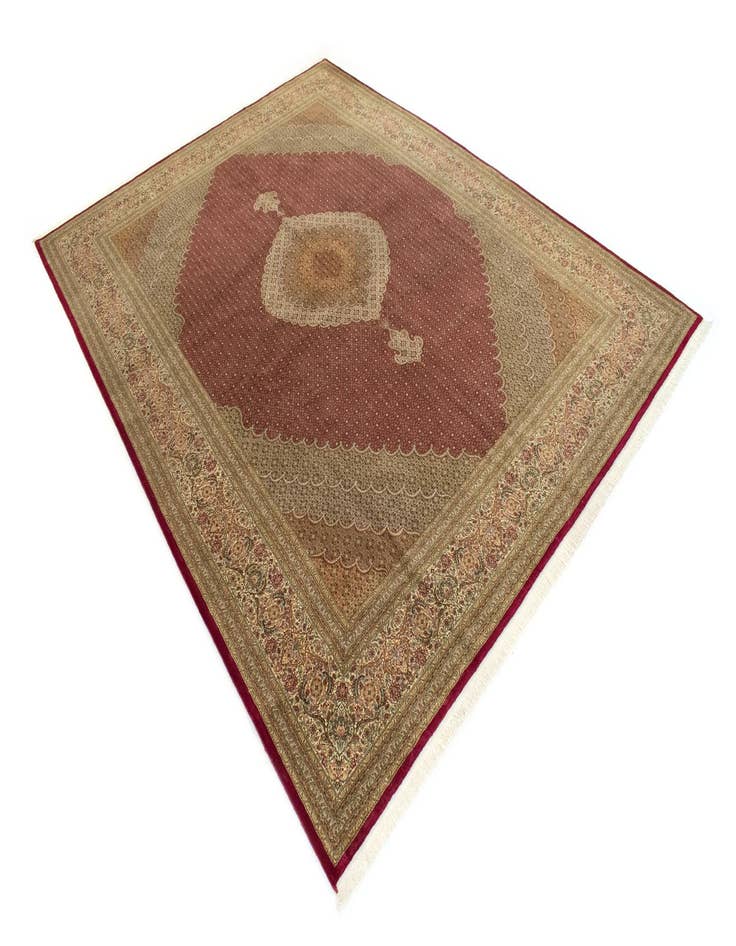 Detail image of  9' 11 x 13' Tabriz Mahi Rug