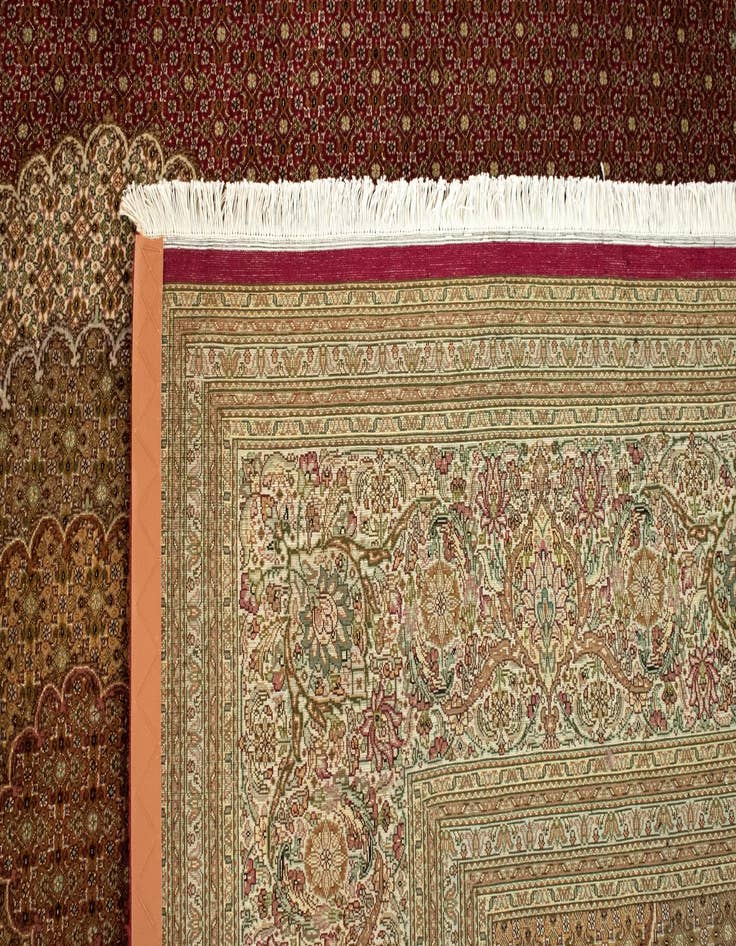 Detail image of  9' 11 x 13' Tabriz Mahi Rug