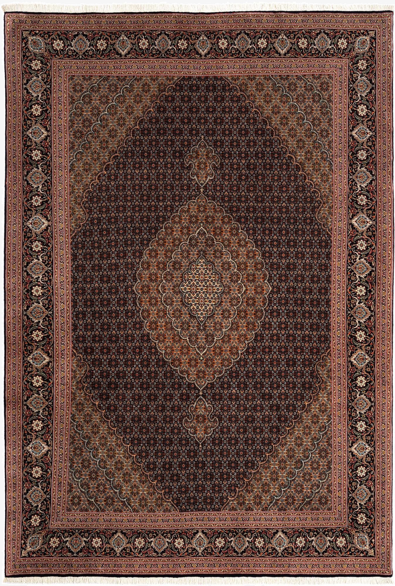  6' 8 x 9' 10 Tabriz Mahi Rug