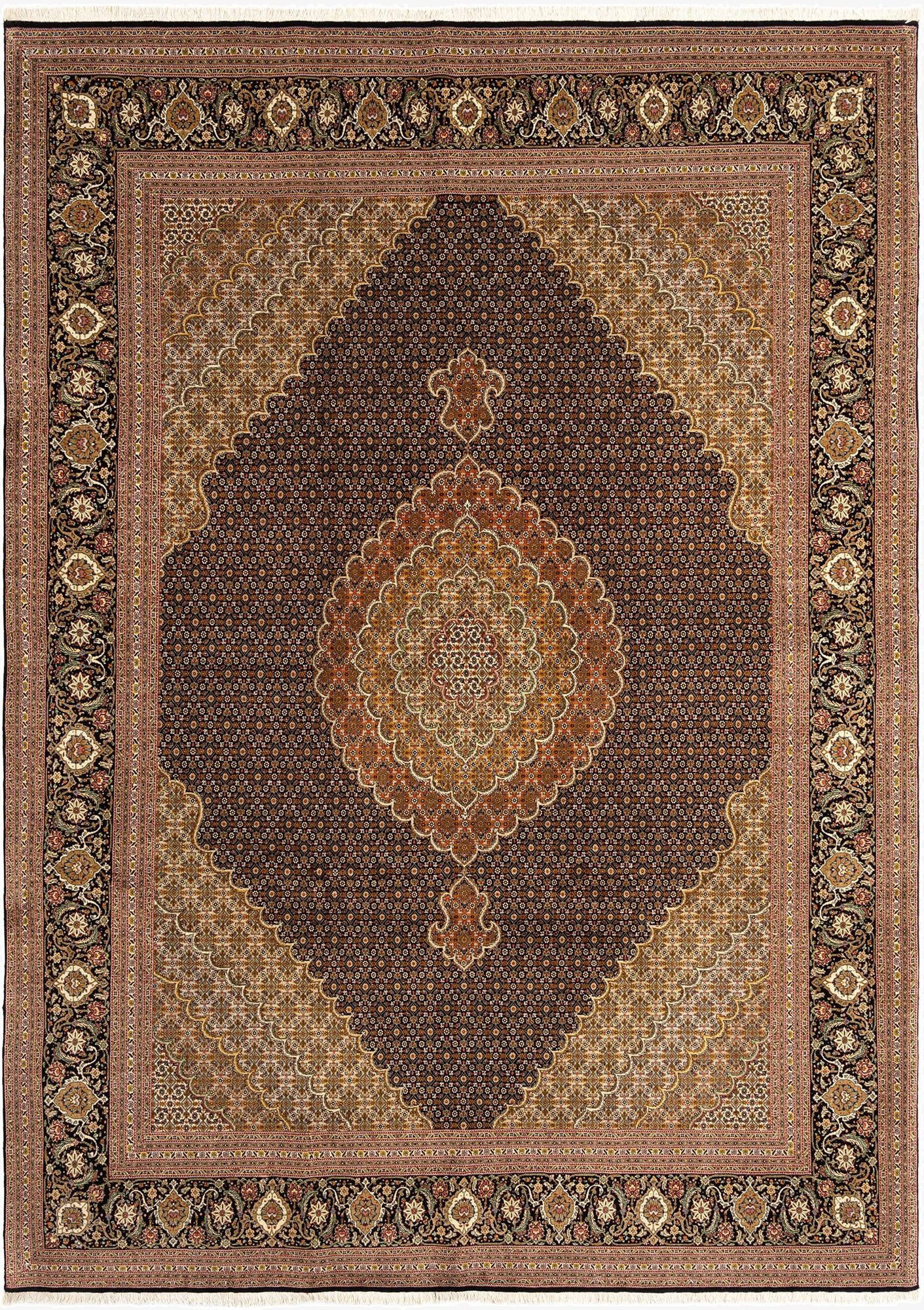  8' 4 x 10' 11 Tabriz Mahi Rug