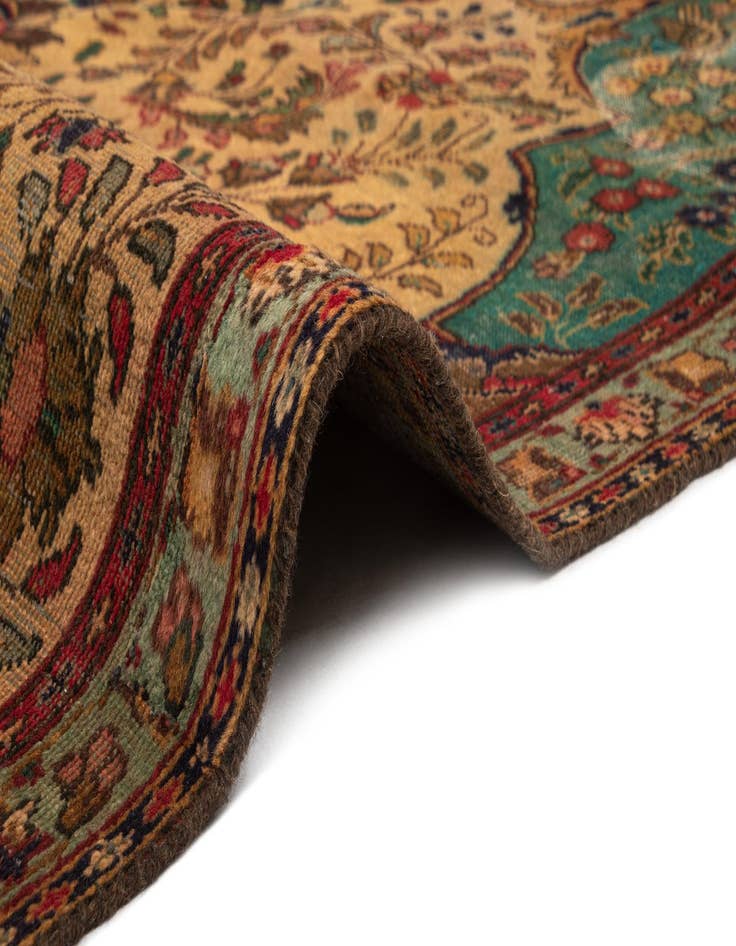 Detail image of  7' 3 x 10' 11 Tabriz Wool Rug