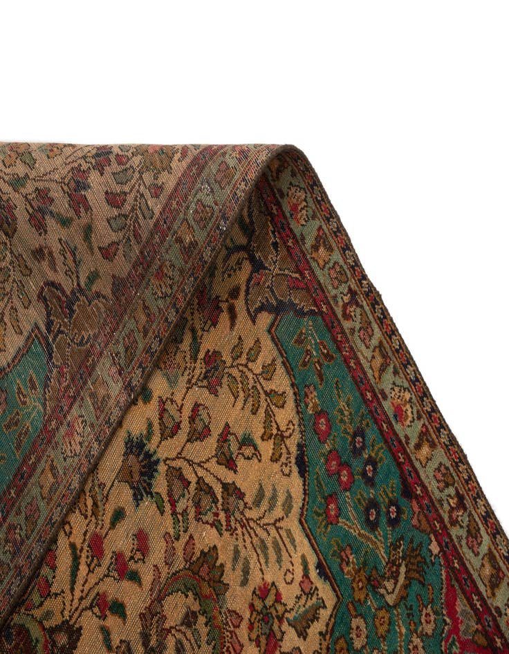 Detail image of  7' 3 x 10' 11 Tabriz Wool Rug