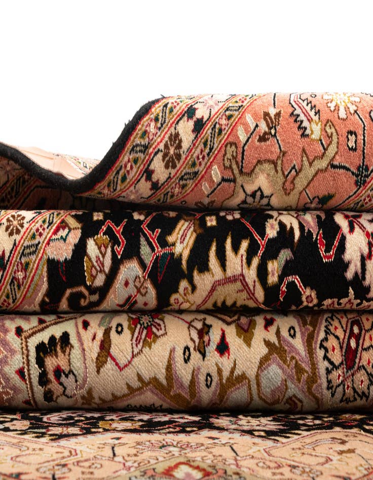 Detail image of  5' 4 x 8' Tabriz Rug