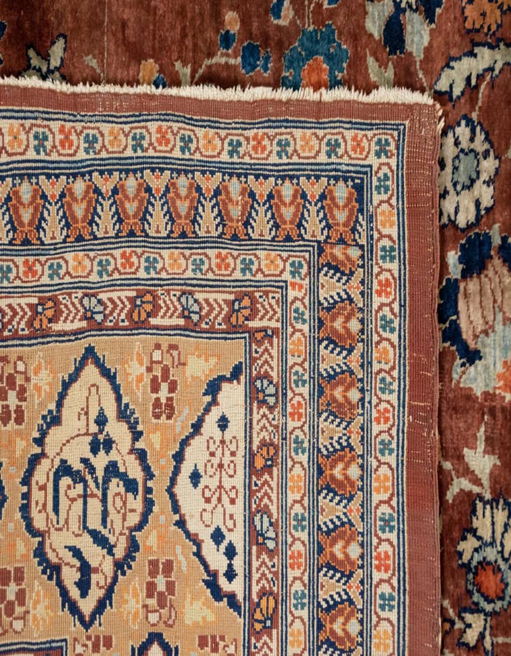 Detail image of  4' 2 x 5' 3 Tabriz Rug