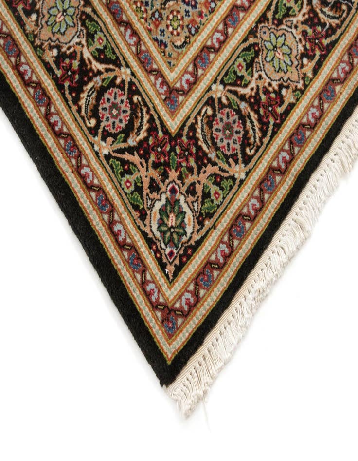 Detail image of  3' 3 x 4' 11  Hand Knotted Tabriz Persian Wool Rug