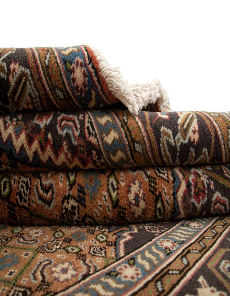 Detail image of  6' 6 x 9' 7  Hand Knotted Tabriz Persian Wool Rug