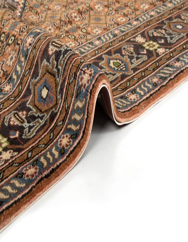 Detail image of  6' 6 x 9' 7  Hand Knotted Tabriz Persian Wool Rug