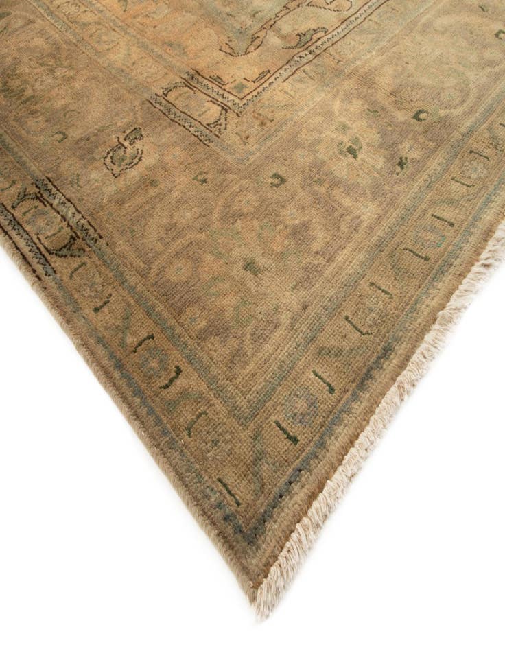Detail image of  8' 6 x 11' 1  Hand Knotted Tabriz Persian Wool Rug