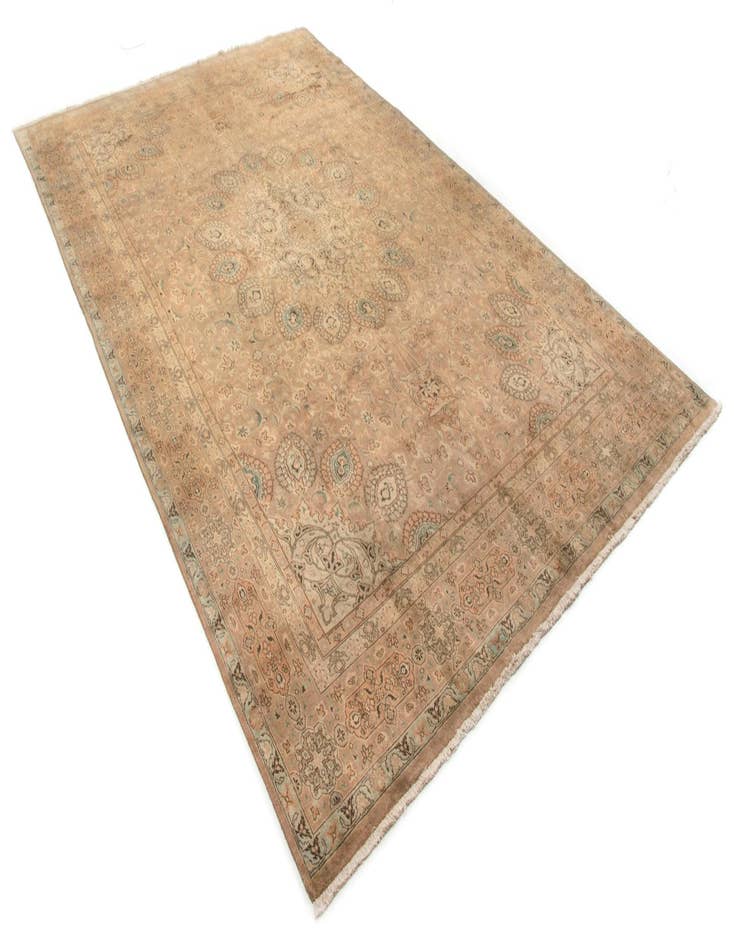 Detail image of  10' 4 x 15' 4  Hand Knotted Tabriz Persian Wool Rug