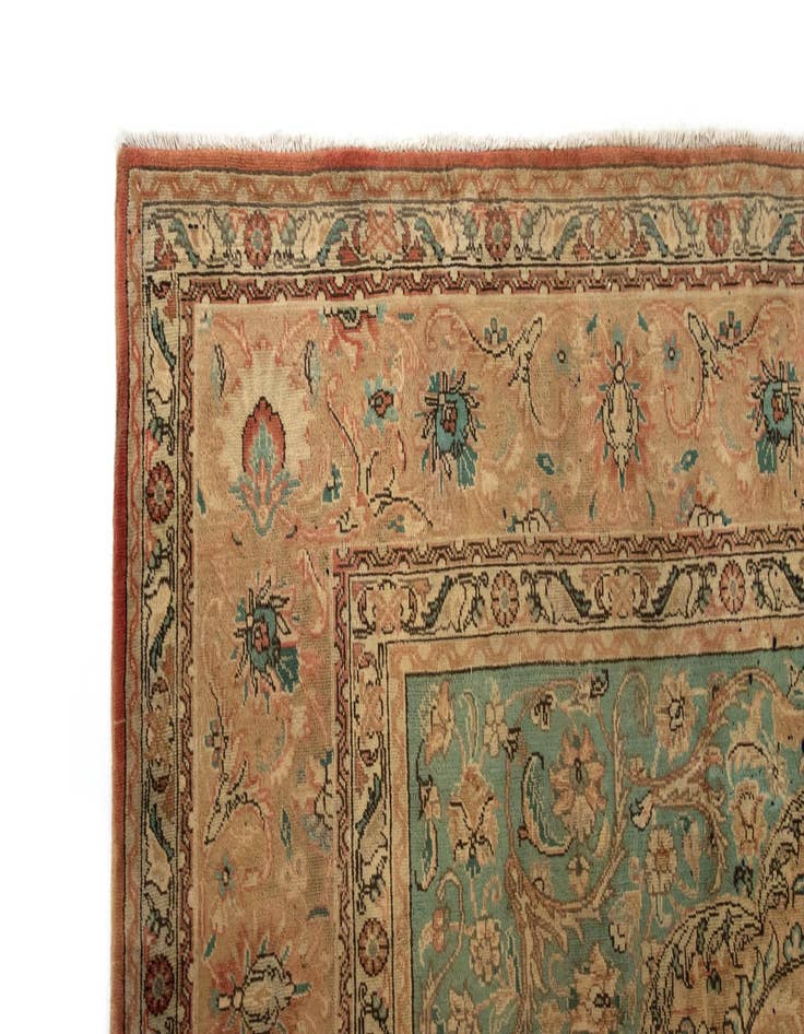 Detail image of  9' 10 x 13' 1 Tabriz Wool Rug