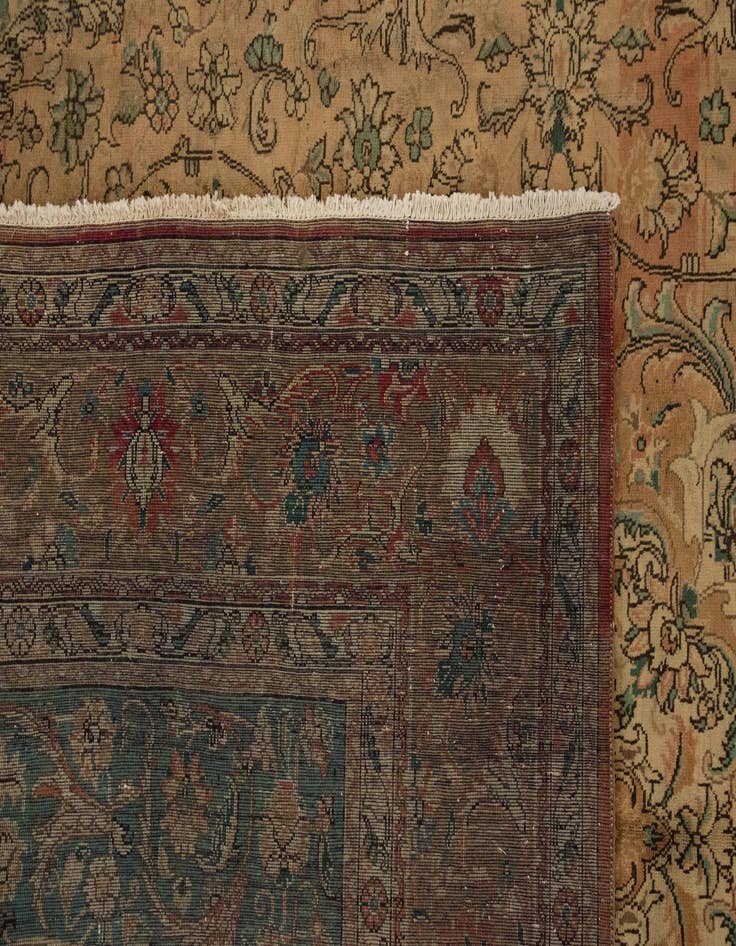Detail image of  9' 10 x 13' 1 Tabriz Wool Rug