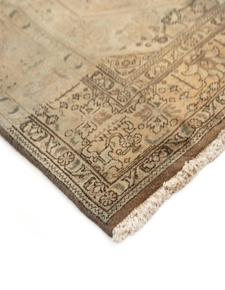 Detail image of  6' 4 x 9' 8  Hand Knotted Tabriz Persian Wool Rug