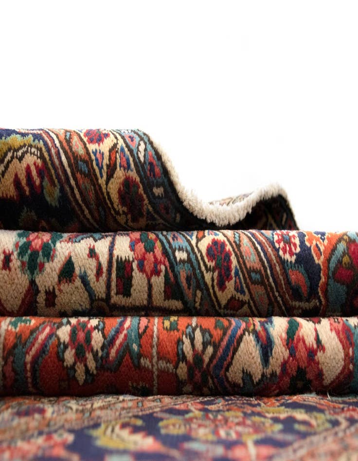 Detail image of  6' 8 x 9' 8  Hand Knotted Tabriz Persian Wool Rug