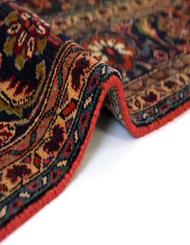 Detail image of  6' 8 x 9' 8  Hand Knotted Tabriz Persian Wool Rug