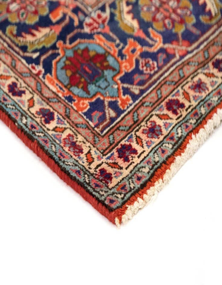 Detail image of  6' 8 x 9' 8  Hand Knotted Tabriz Persian Wool Rug