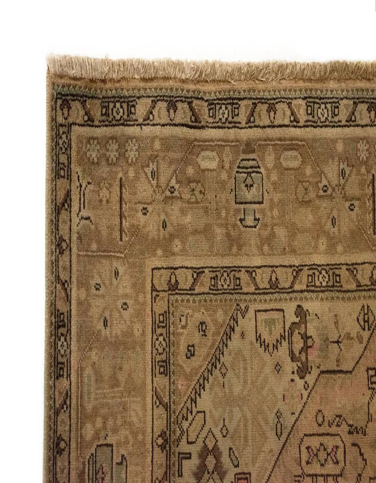 Detail image of  6' 7 x 9' 5  Hand Knotted Tabriz Persian Wool Rug