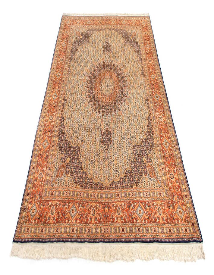 Detail image of  9' 10 x 12' 11  Hand Knotted Tabriz Persian Rug