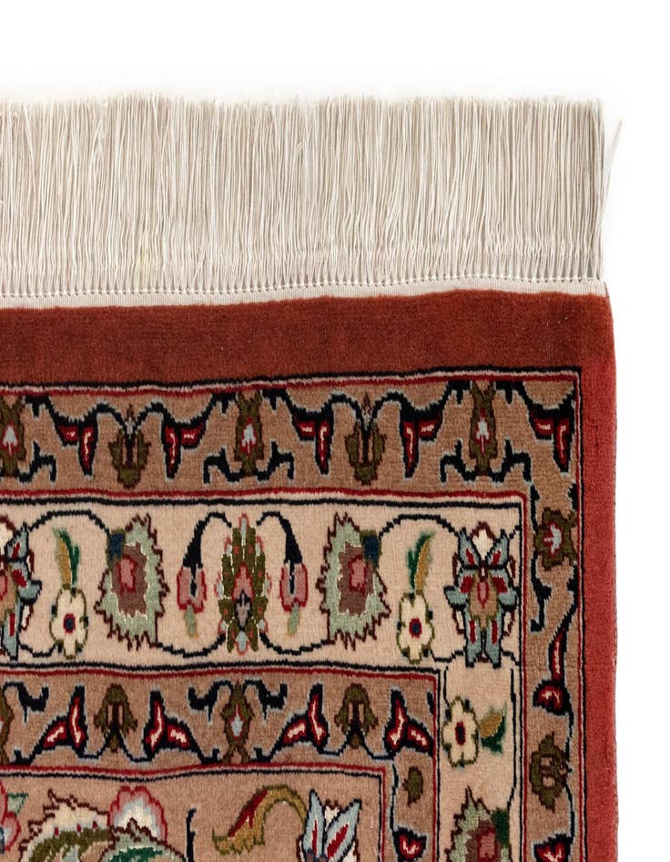 Detail image of  9' 9 x 13'  Hand Knotted Tabriz Persian Rug