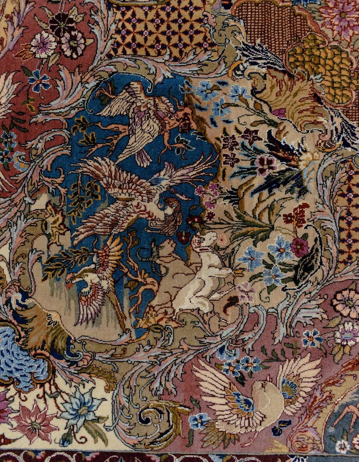 Detail image of  13' x 19' 9 Tabriz Rug