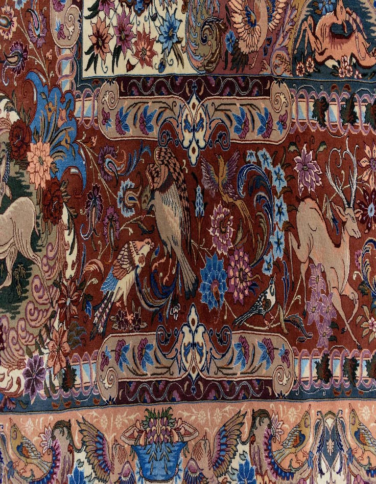 Detail image of  13' x 19' 9 Tabriz Rug