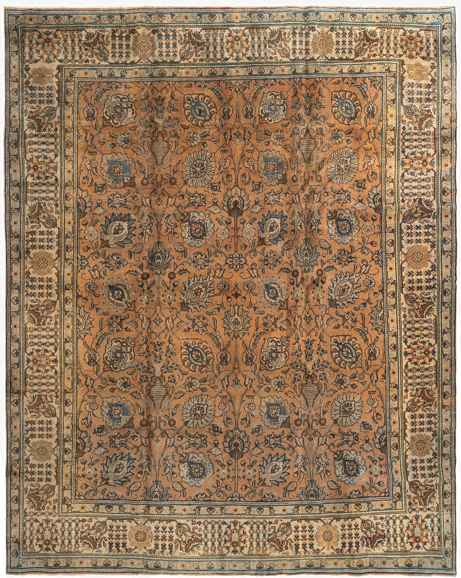  9' 9 x 12' 6 Tabriz Rug