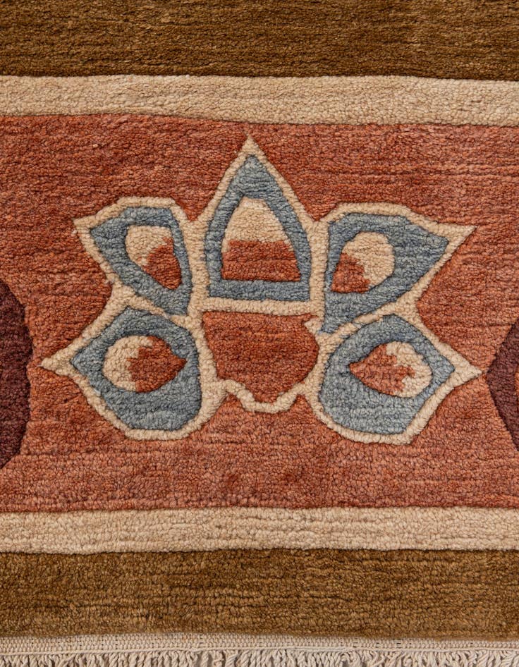 Detail image of  8' 2 x 11' 4  Hand Knotted Tibet Wool Rug