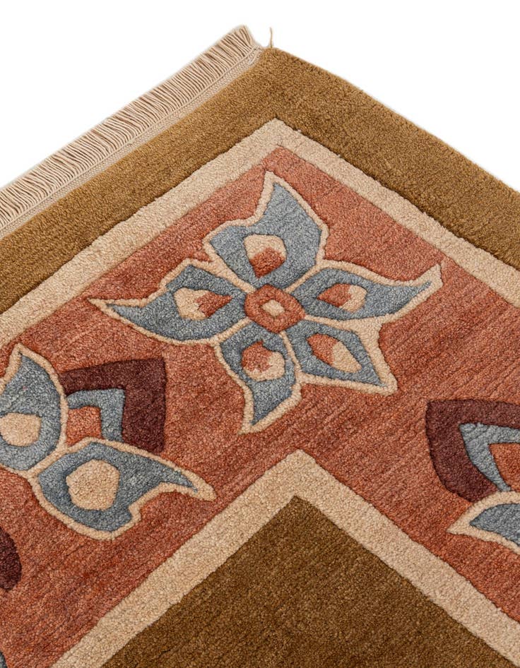 Detail image of  8' 2 x 11' 4  Hand Knotted Tibet Wool Rug