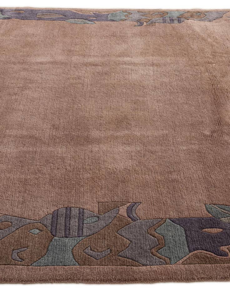 Detail image of  8' 2 x 10' 11  Hand Knotted Tibet Wool Rug