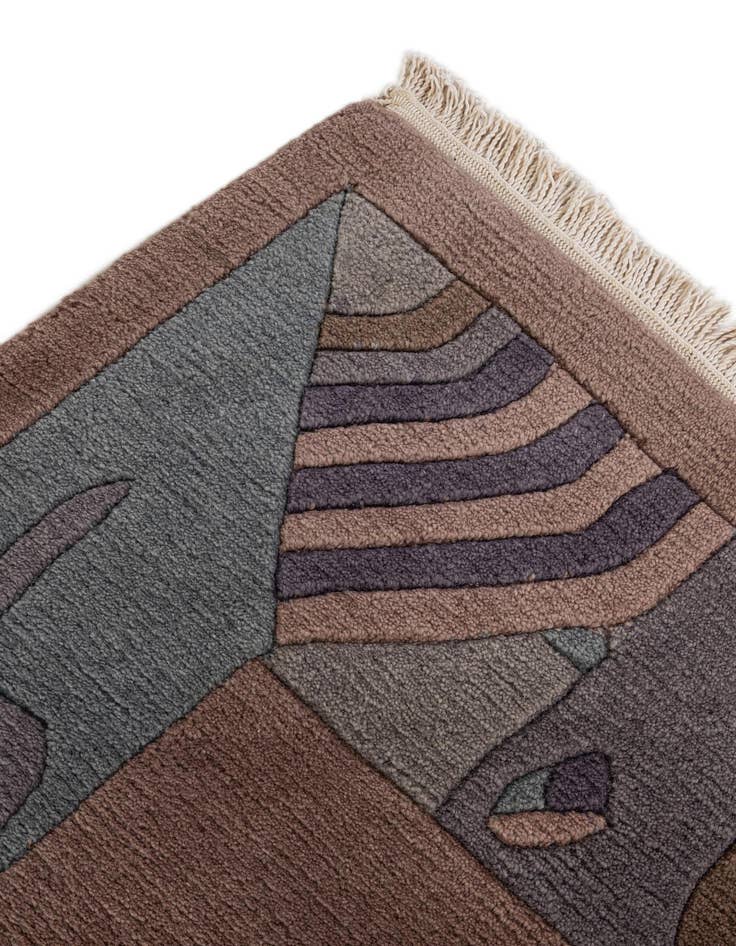 Detail image of  8' 2 x 10' 11  Hand Knotted Tibet Wool Rug