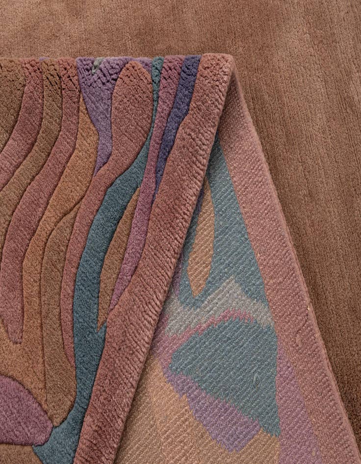 Detail image of  8' 3 x 9' 9  Hand Knotted Tibet Wool Rug