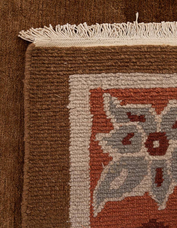 Detail image of  6' 8 x 10' 4  Hand Knotted Tibet Wool Rug