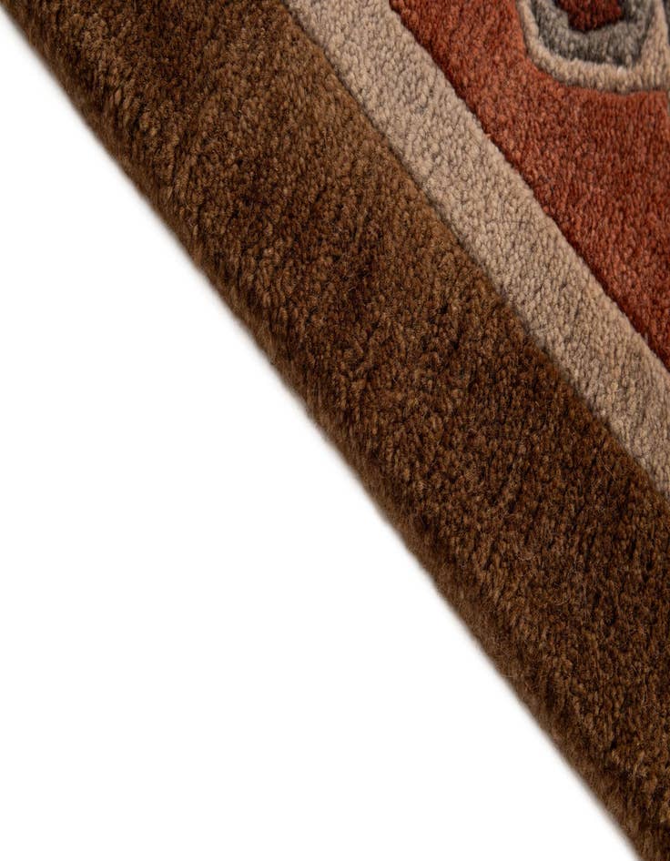 Detail image of  6' 8 x 10' 4  Hand Knotted Tibet Wool Rug