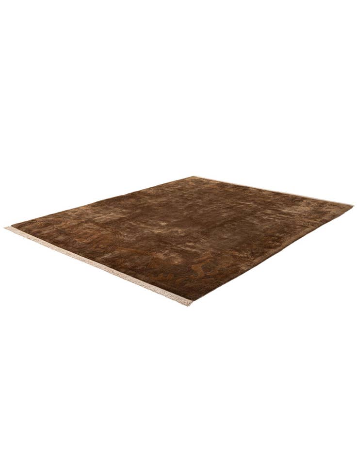 Detail image of  8' 2 x 10'  Hand Knotted Tibet Wool Rug