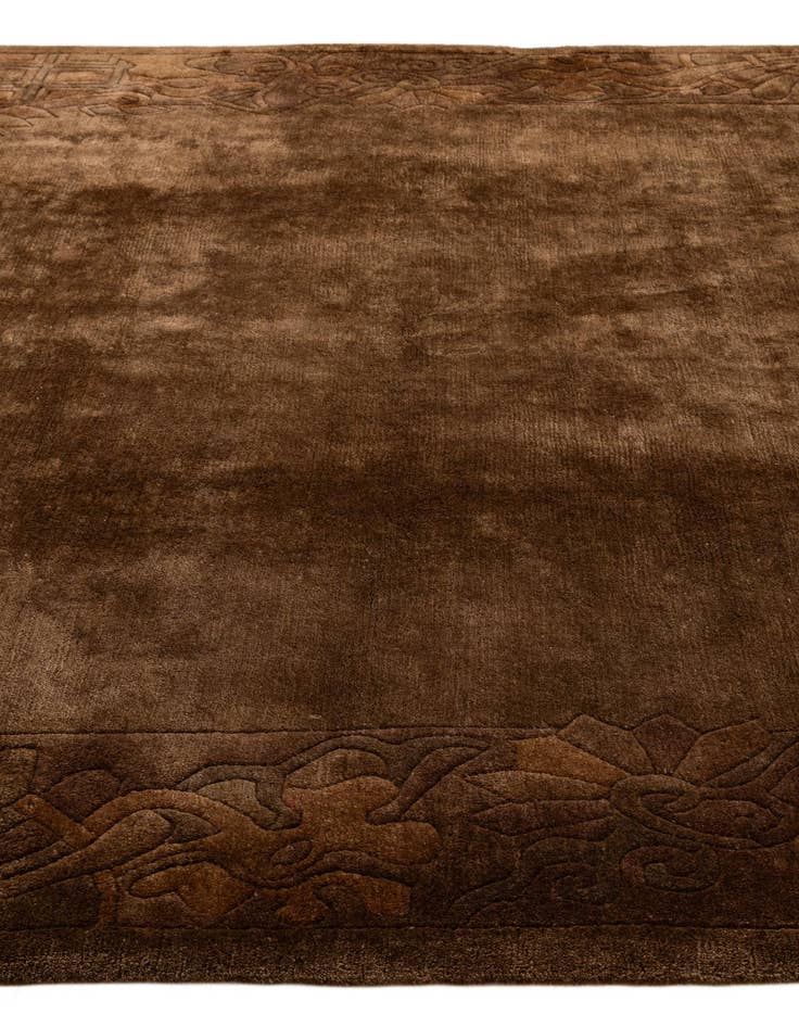 Detail image of  8' 2 x 10'  Hand Knotted Tibet Wool Rug