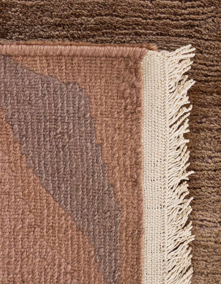 Detail image of  8' 2 x 11' 5  Hand Knotted Tibet Wool Rug