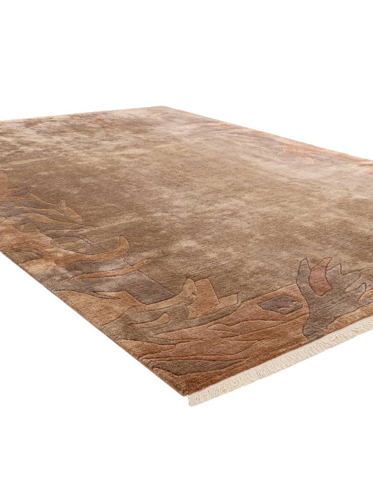 Detail image of  8' 2 x 11' 5  Hand Knotted Tibet Wool Rug