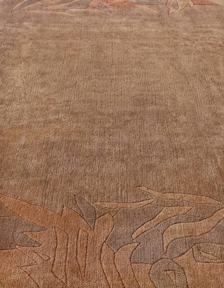 Detail image of  8' 2 x 11' 5  Hand Knotted Tibet Wool Rug