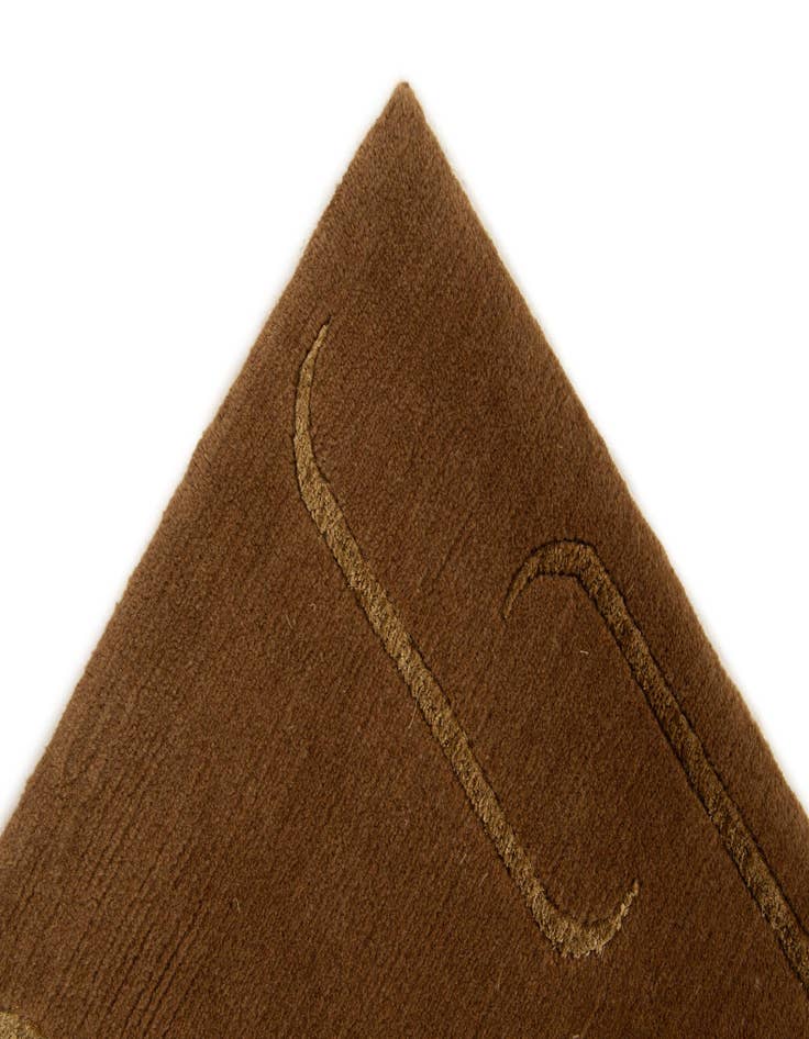 Detail image of  3' 5 x 4' 11  Hand Knotted Tibet Rug