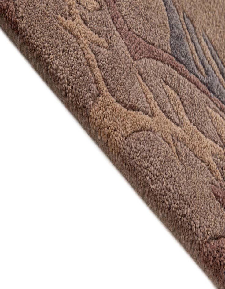 Detail image of  4' 1 x 5' 10  Hand Knotted Tibet Wool Rug