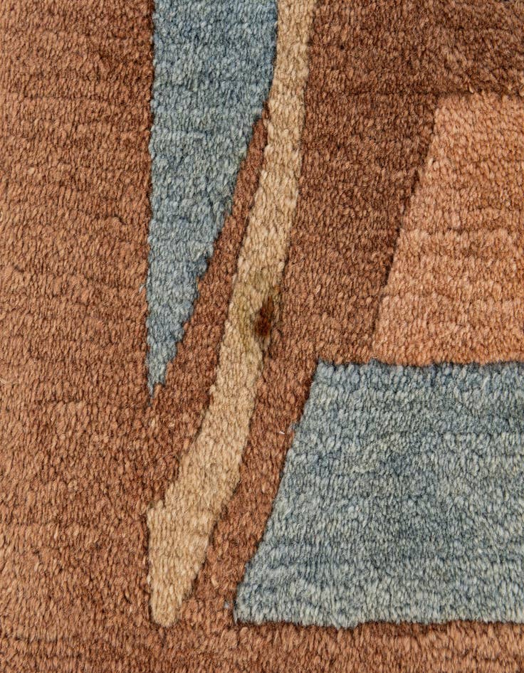 Detail image of  8' 1 x 11' 1  Hand Knotted Tibet Wool Rug