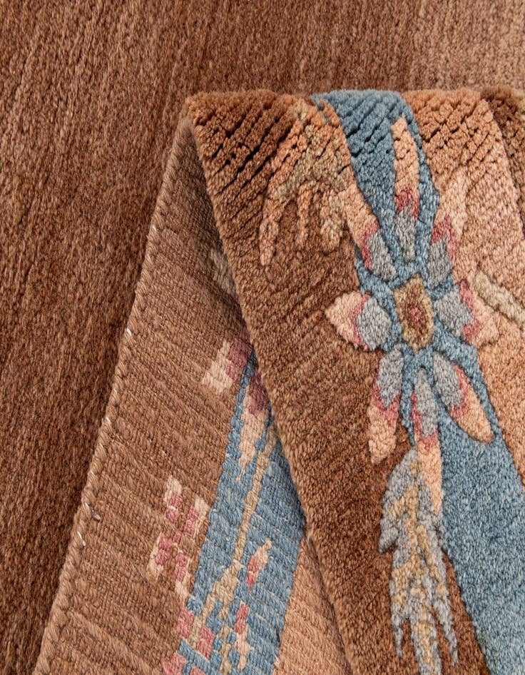 Detail image of  8' 1 x 11' 1  Hand Knotted Tibet Wool Rug