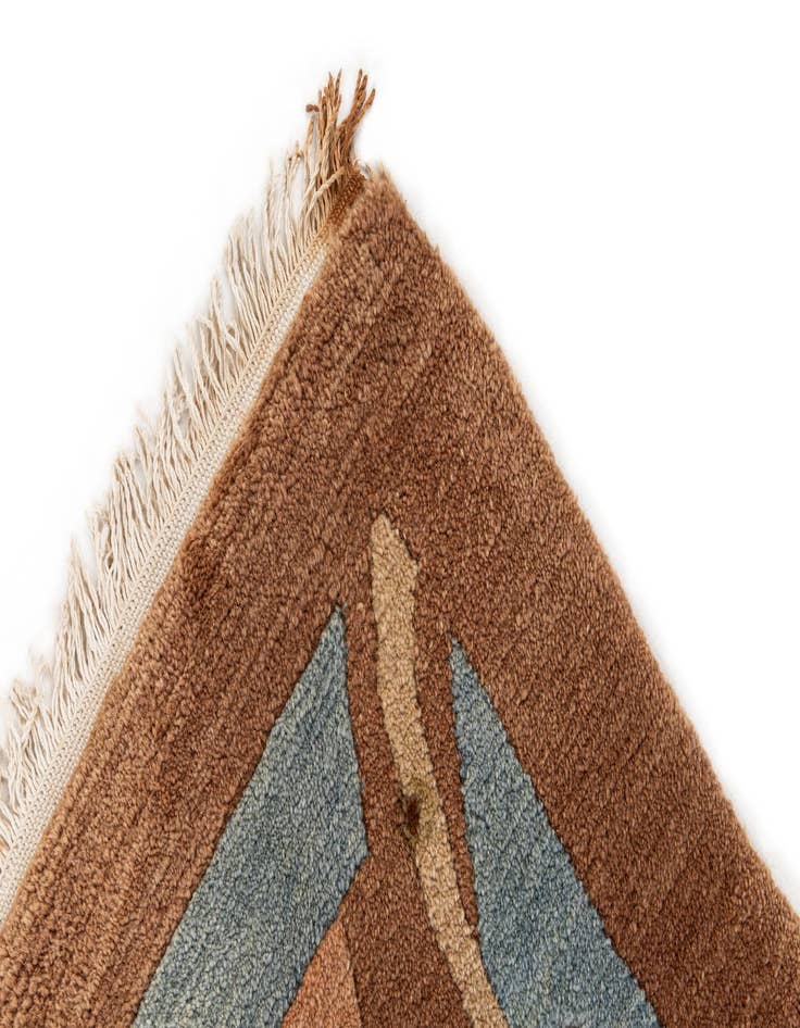 Detail image of  8' 1 x 11' 1  Hand Knotted Tibet Wool Rug