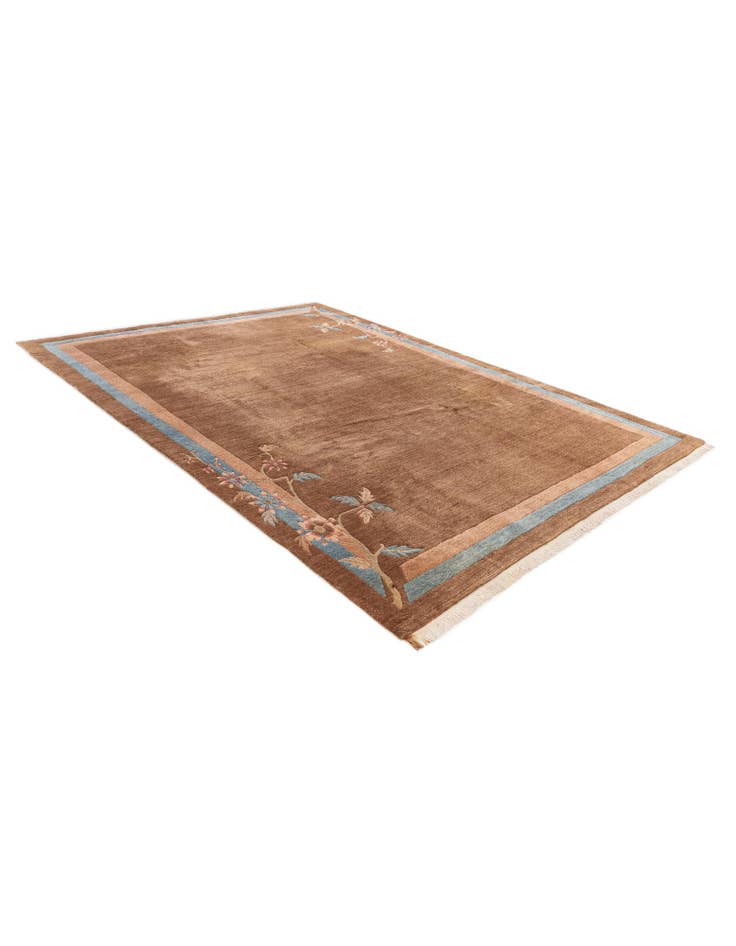 Detail image of  8' 1 x 11' 1  Hand Knotted Tibet Wool Rug