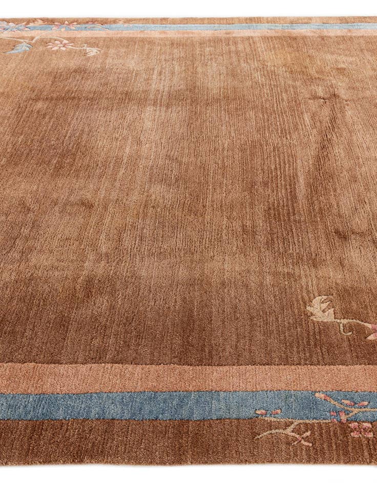 Detail image of  8' 1 x 11' 1  Hand Knotted Tibet Wool Rug