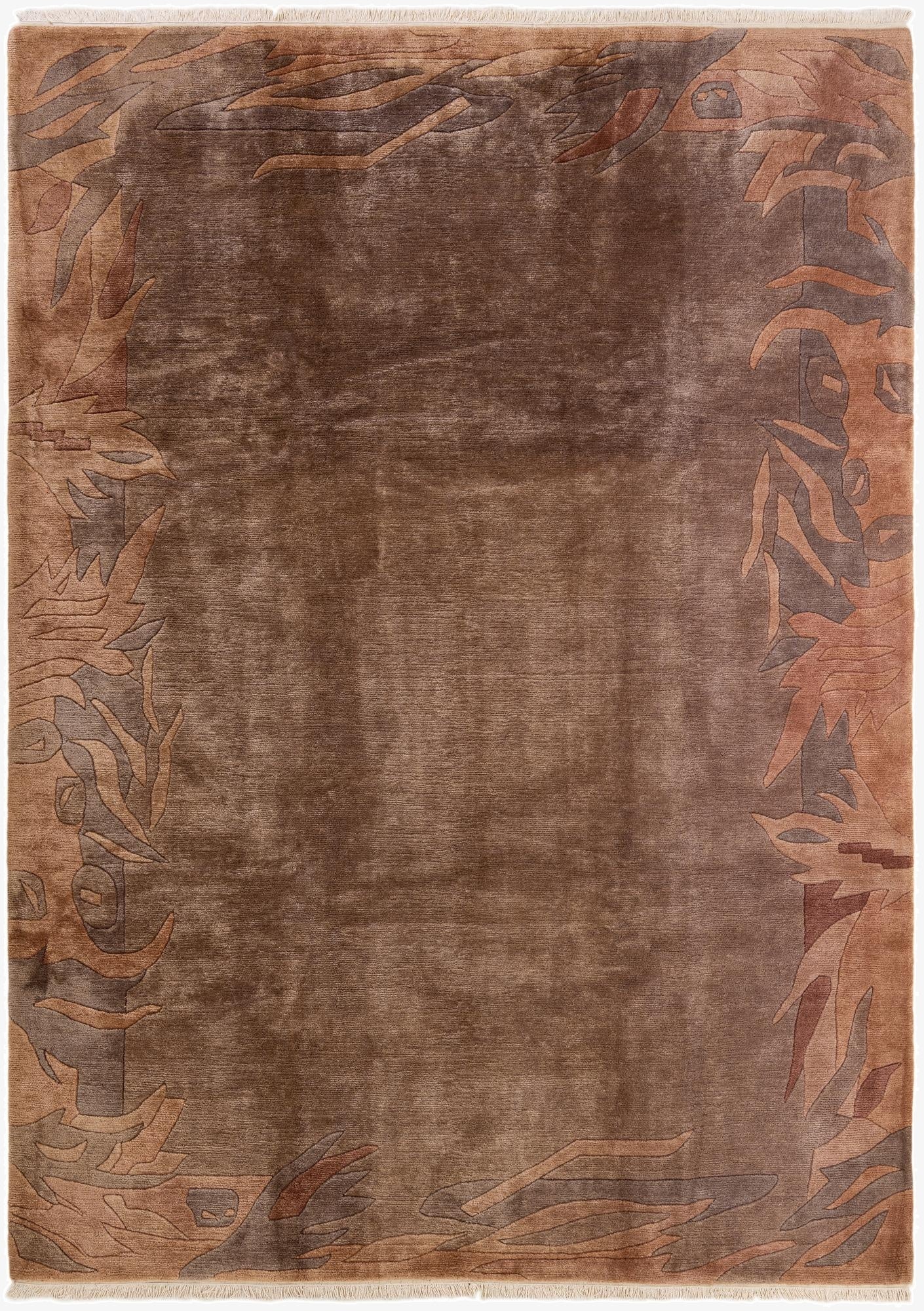  8' 2 x 11' 5  Hand Knotted Tibet Wool Rug