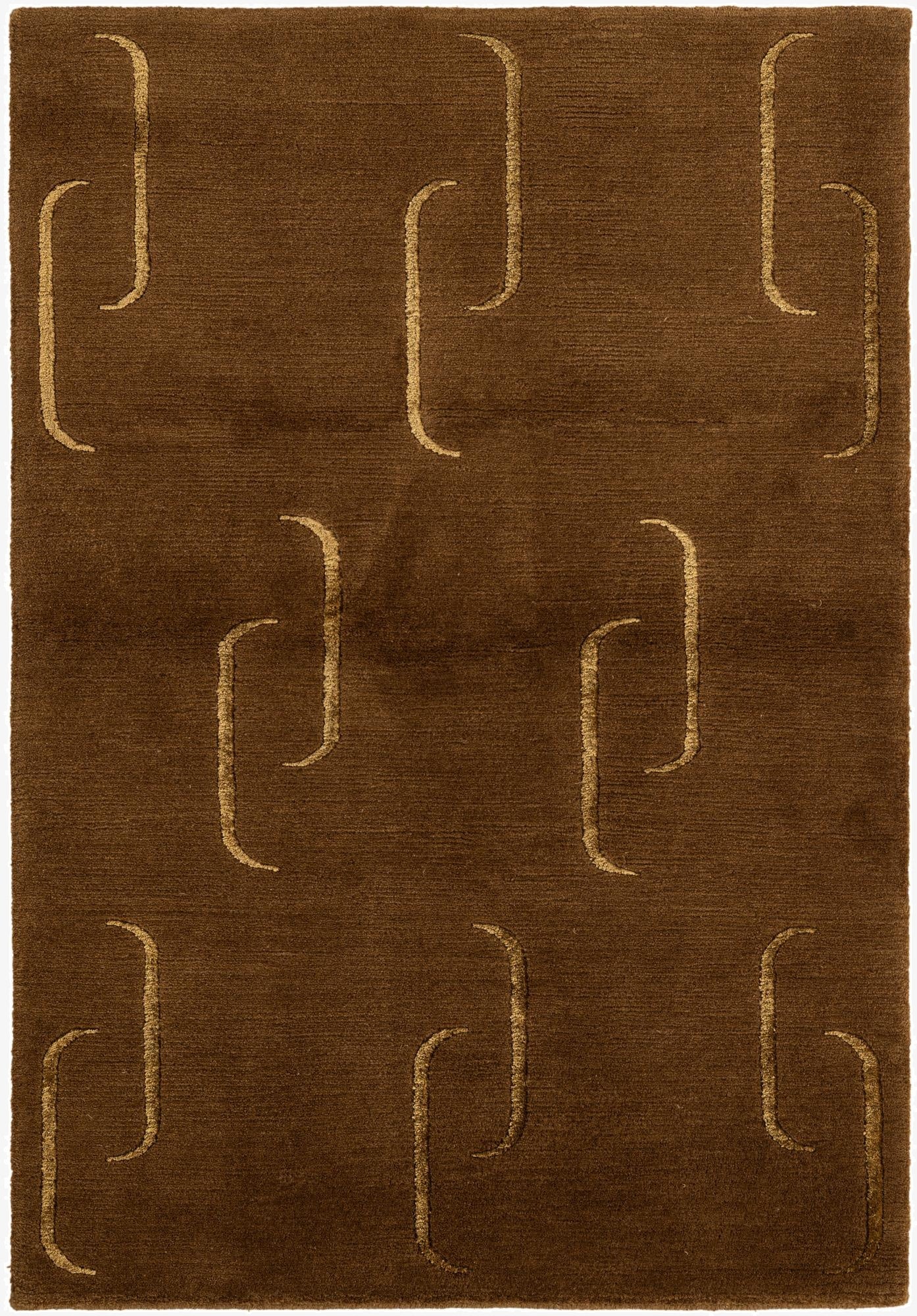  3' 5 x 4' 11  Hand Knotted Tibet Rug