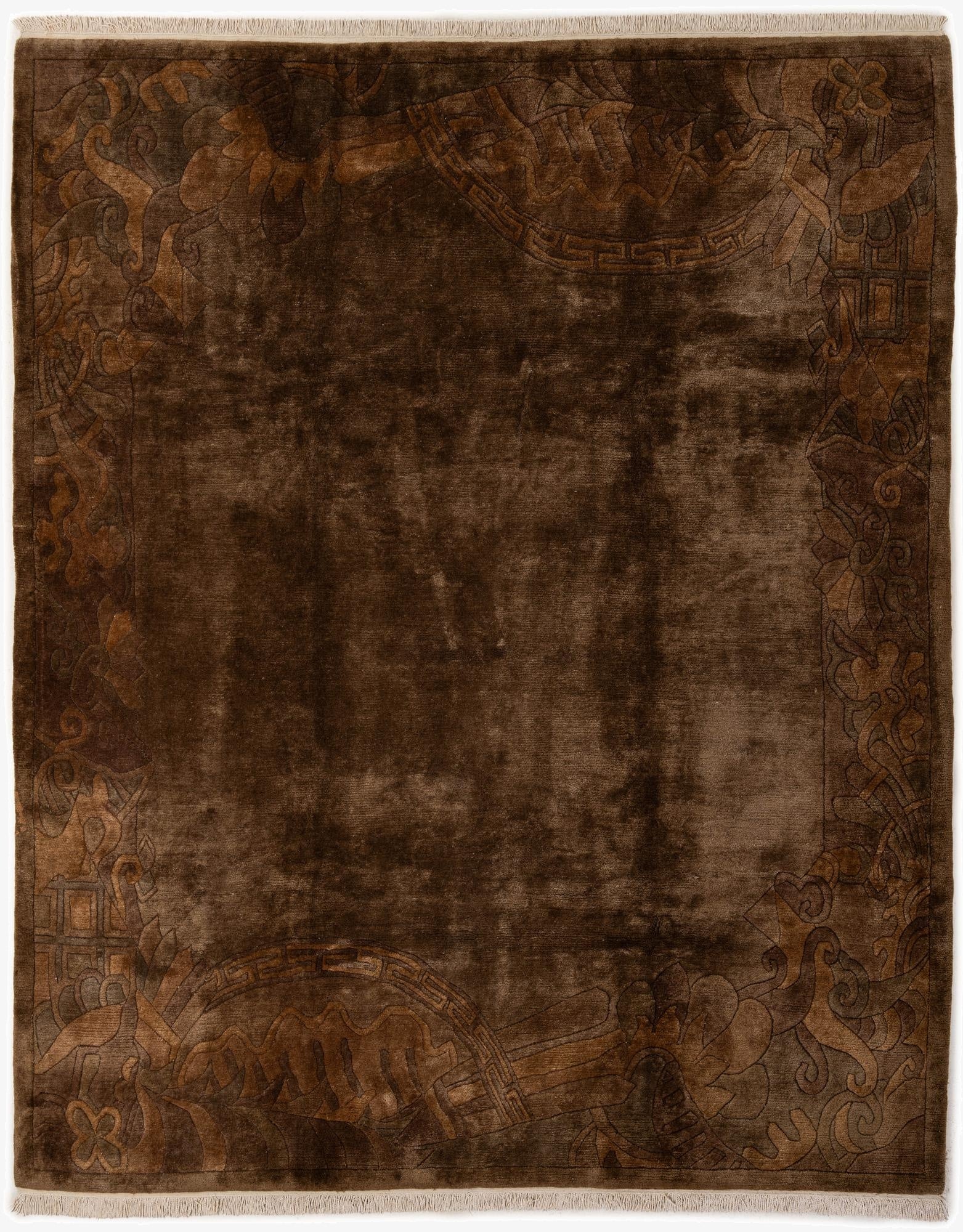  8' 2 x 10'  Hand Knotted Tibet Wool Rug