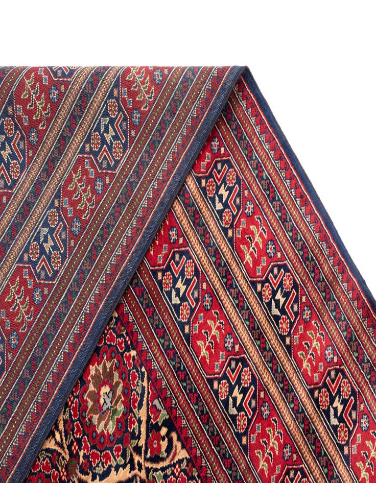 Detail image of  12' 8 x 19' 2 Torkman Wool Rug