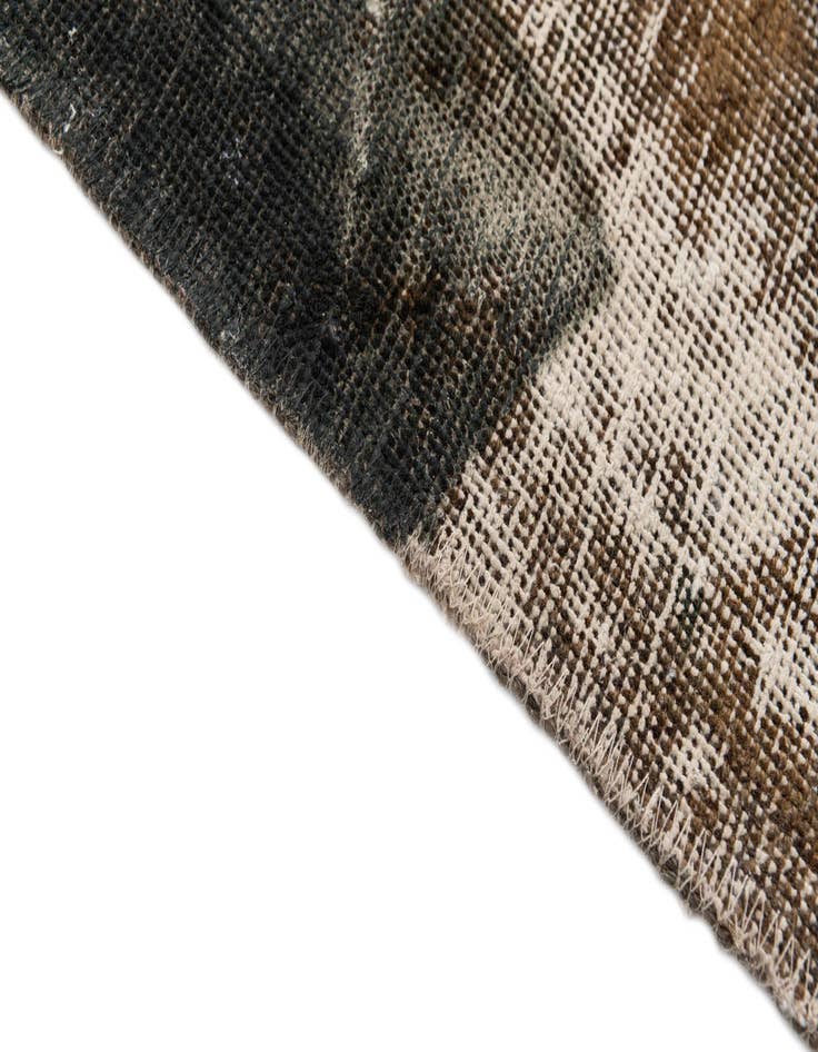 Detail image of  3' x 5' 9  Hand Knotted Ultra Vintage Persian Wool Rug